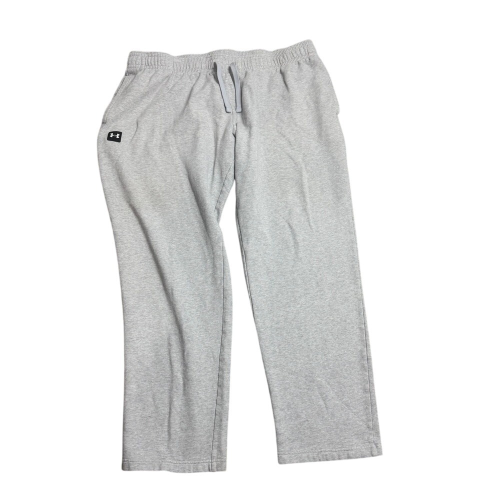 Under Armour Sweatpants Lounge Pants Heather‎ Gray Loose Fit 3XLT